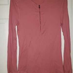 Ralph Lauren rose pink long sleeve